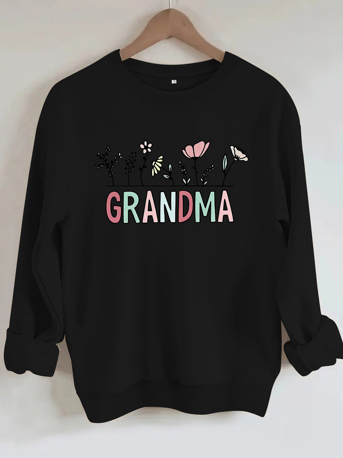Long sleeved fleece hoodie