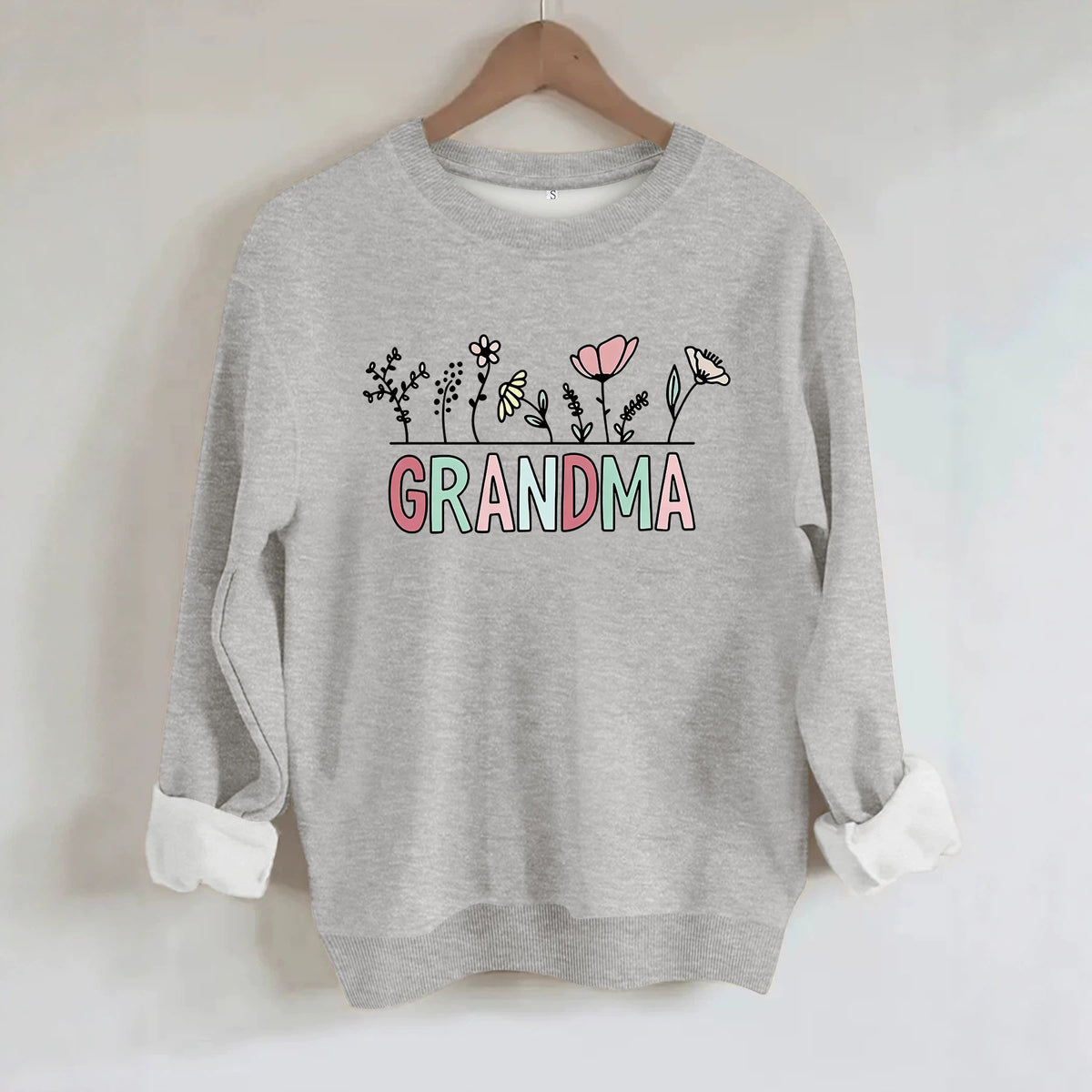 Long sleeved fleece hoodie