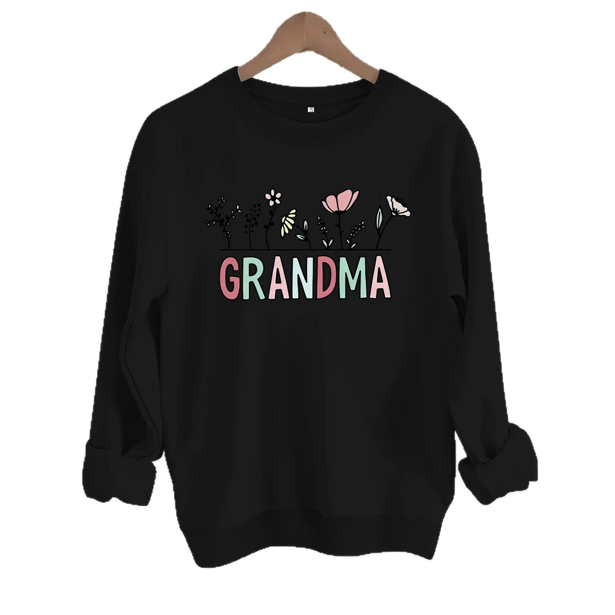 Long sleeved fleece hoodie