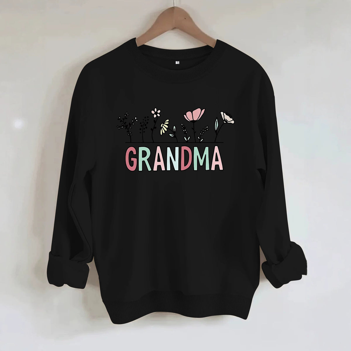 Long sleeved fleece hoodie