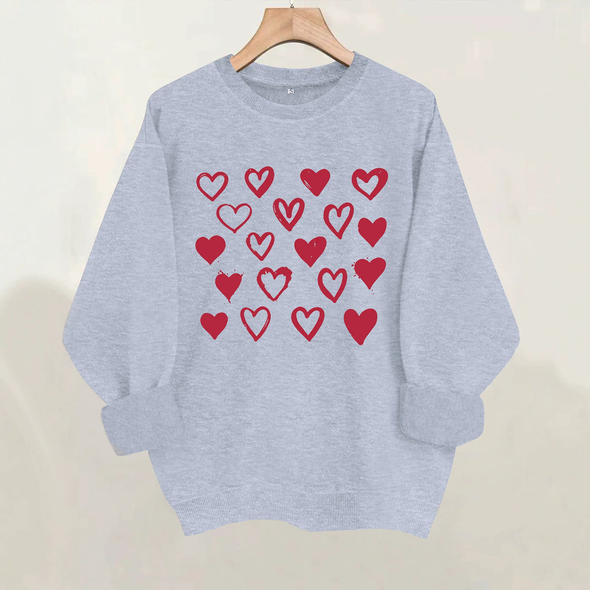 Long sleeved fleece hoodie