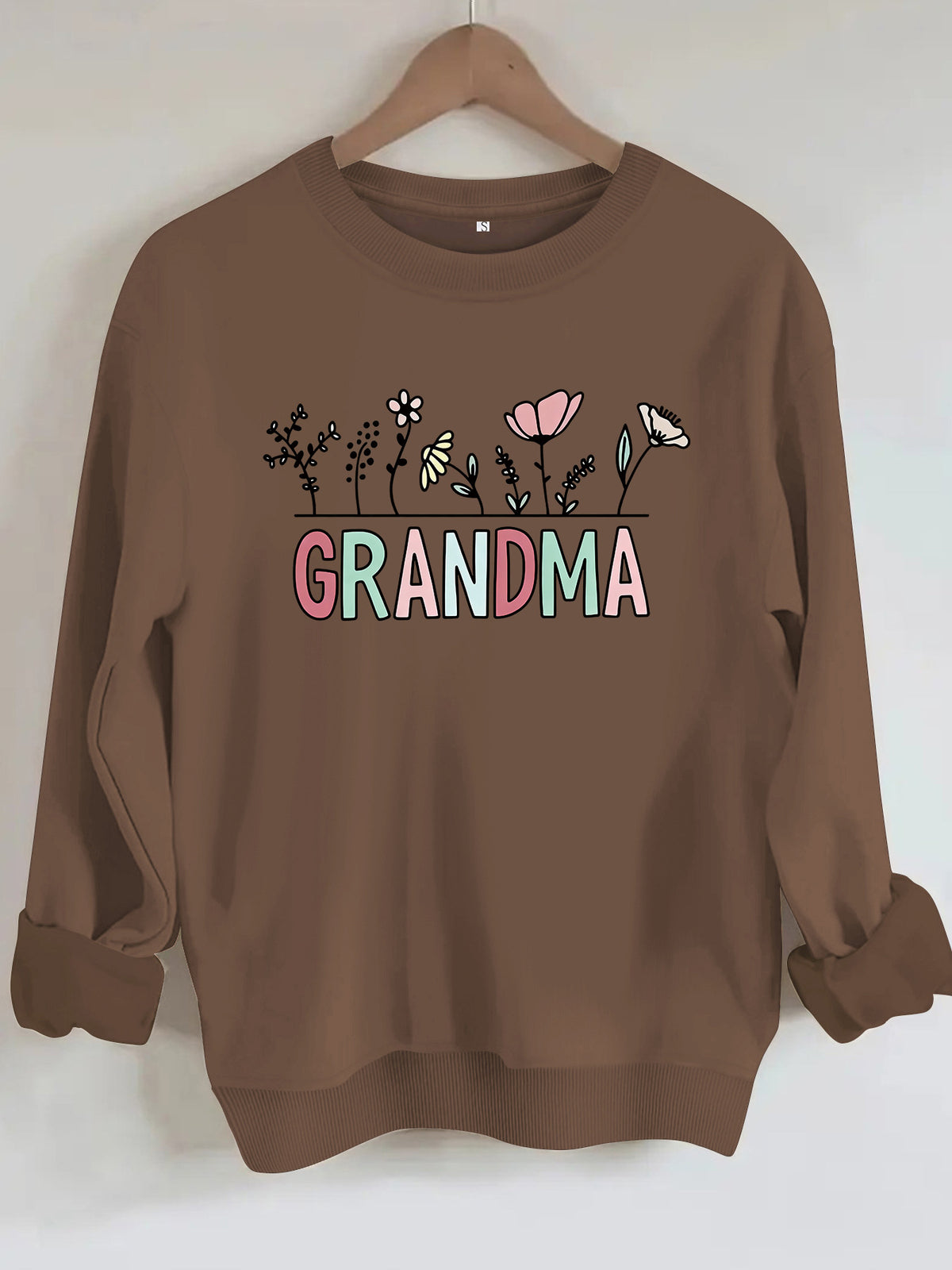 Long sleeved fleece hoodie